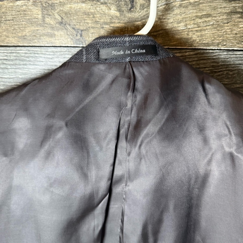 Lauren Ralph Lauren Gray Plaid Blazer - Picture 6 of 14